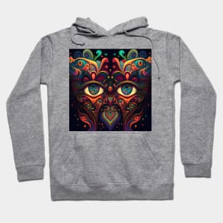 Trippy Face Hoodie